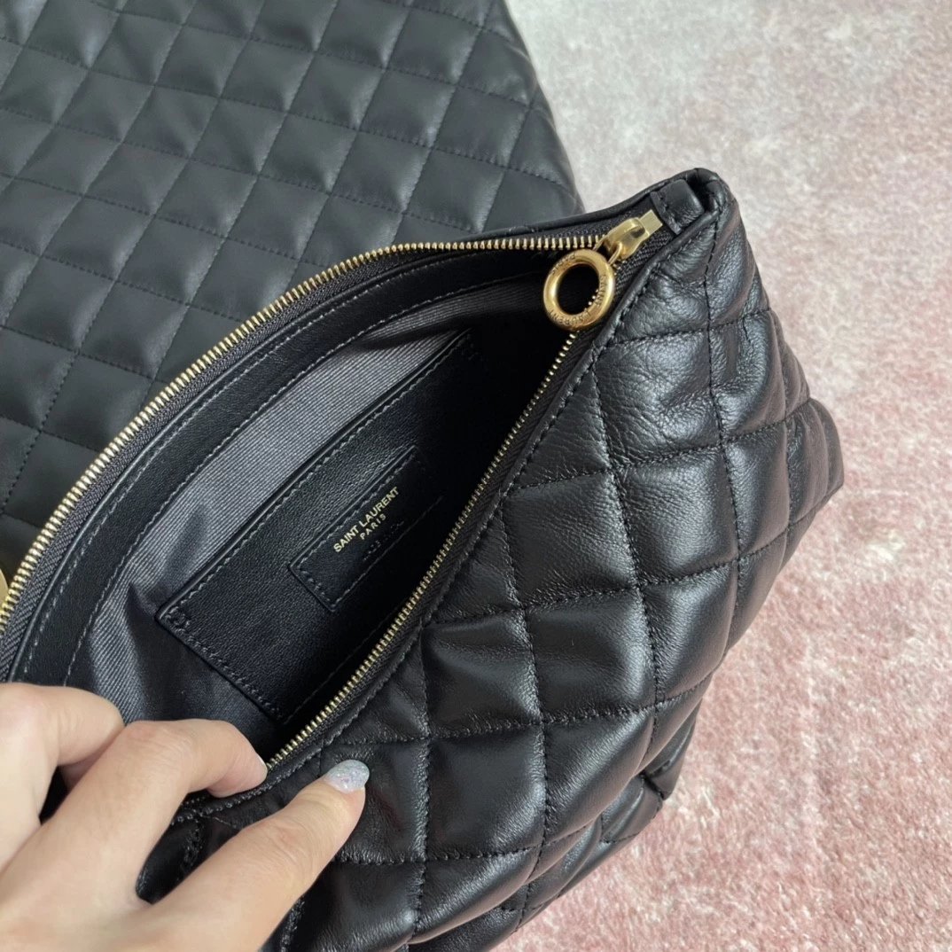 2022爆款698651新款ICARE 22春夏季新款托特包妈咪包子母包购物袋Tote包小羊皮 小废包 菱格女包 大容量购物袋 6