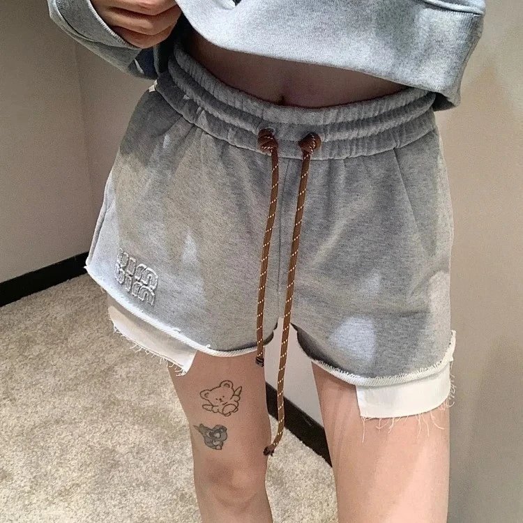 [spot seconds] miu shorts, drawstring design, auxiliary materials through the test standard , NFC jump to the official website