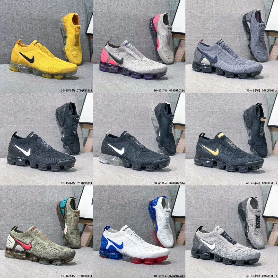 Nike Air Vapormax 2021 Flyknit Multi-color Running Shoes