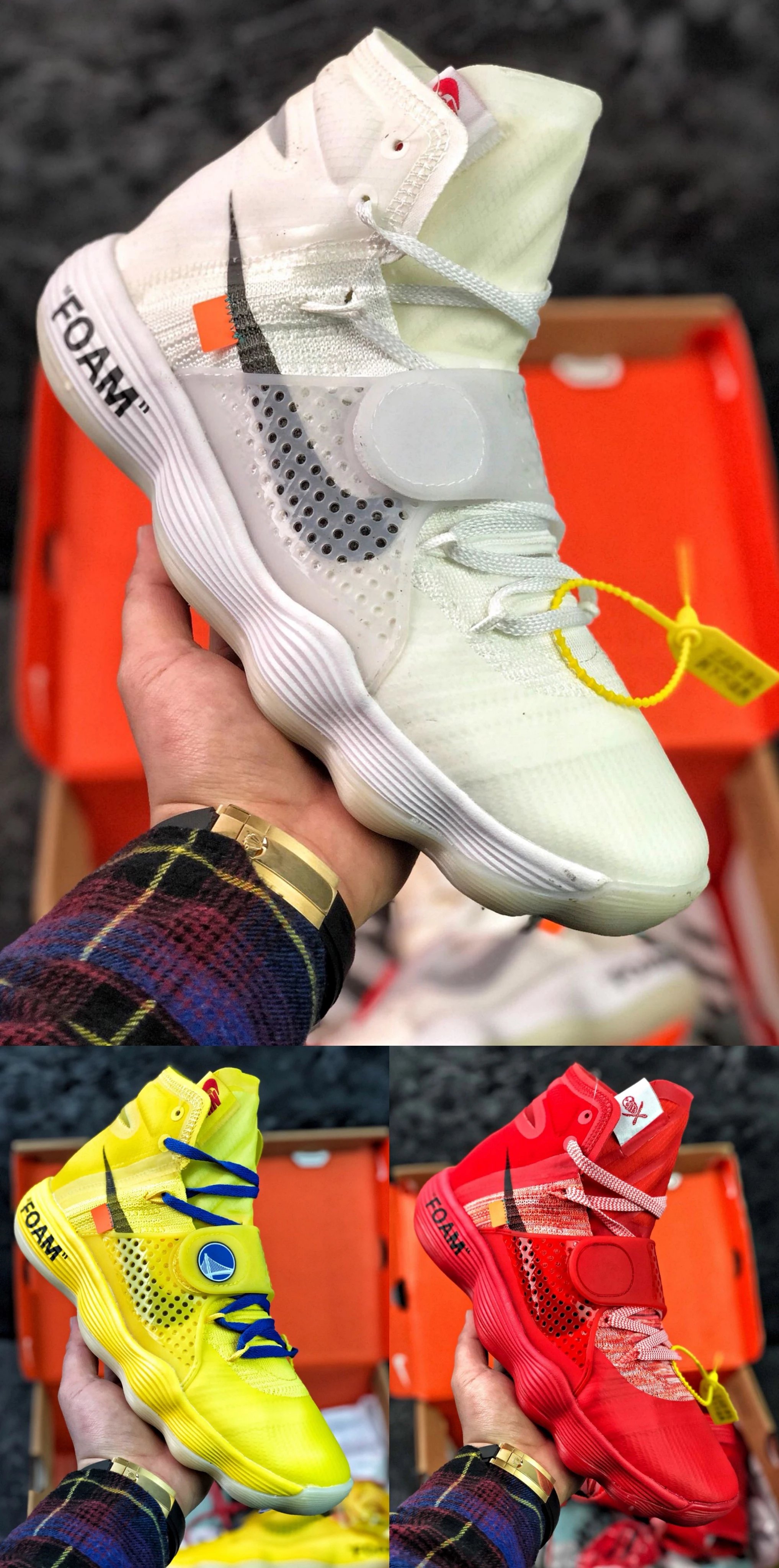 Nike Hyperdunk 2017 Off-White The Ten Basketball Shoes