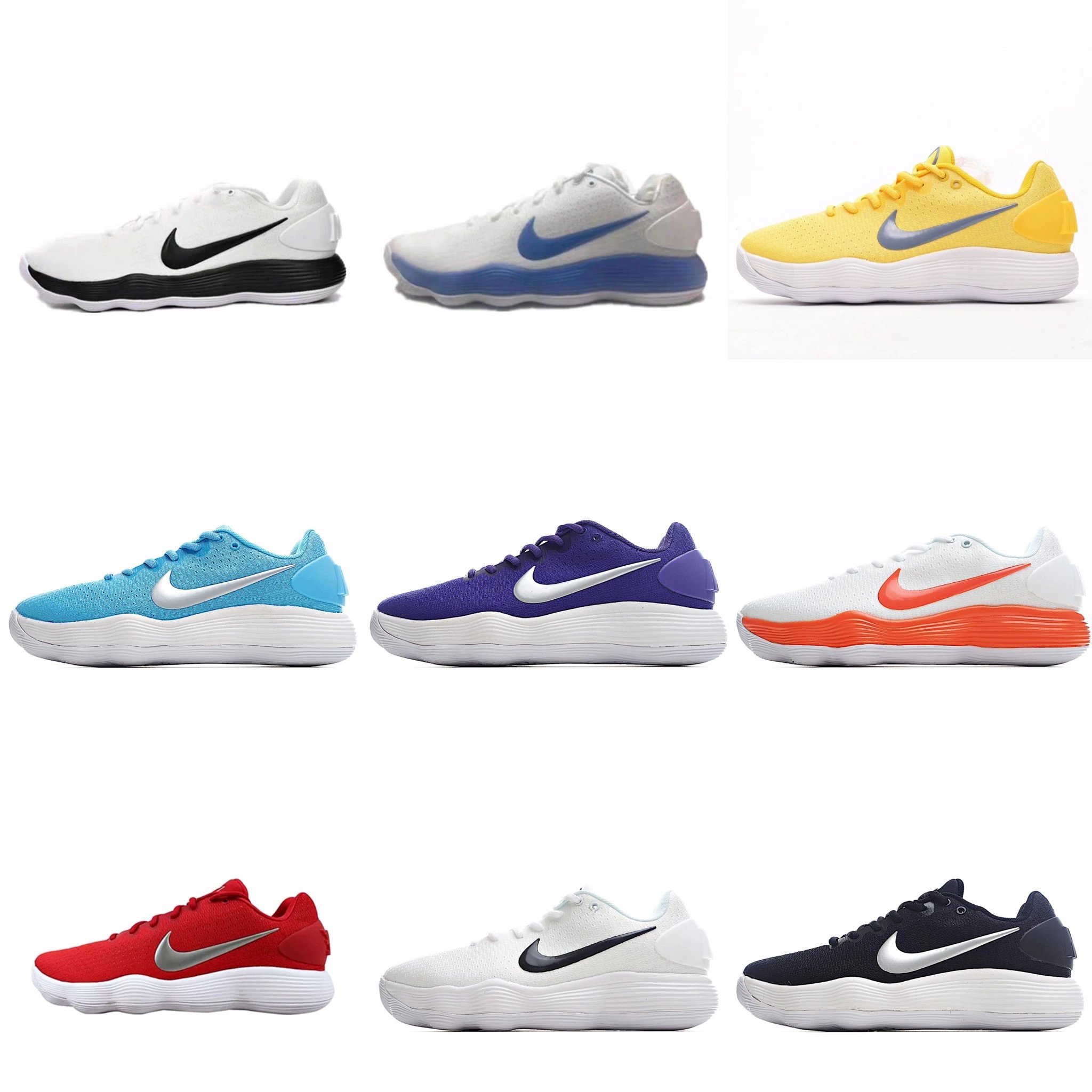 Nike Hyperdunk 2017 Low Top Unisex Basketball Shoes Multi Color