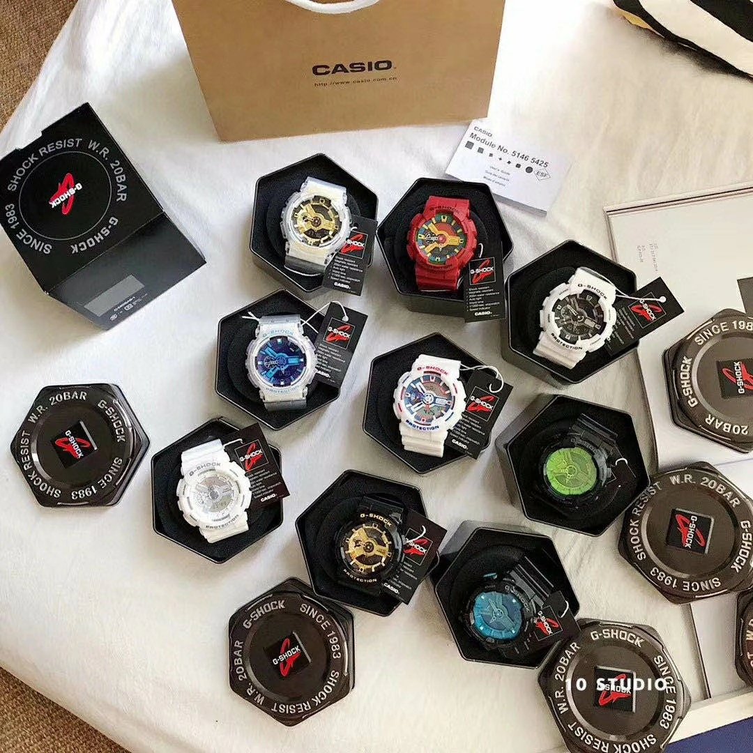 Long-term supply Casio watch G-SHOCK waterproof electronic watch couple watch GA-110GB/BA-110-1A