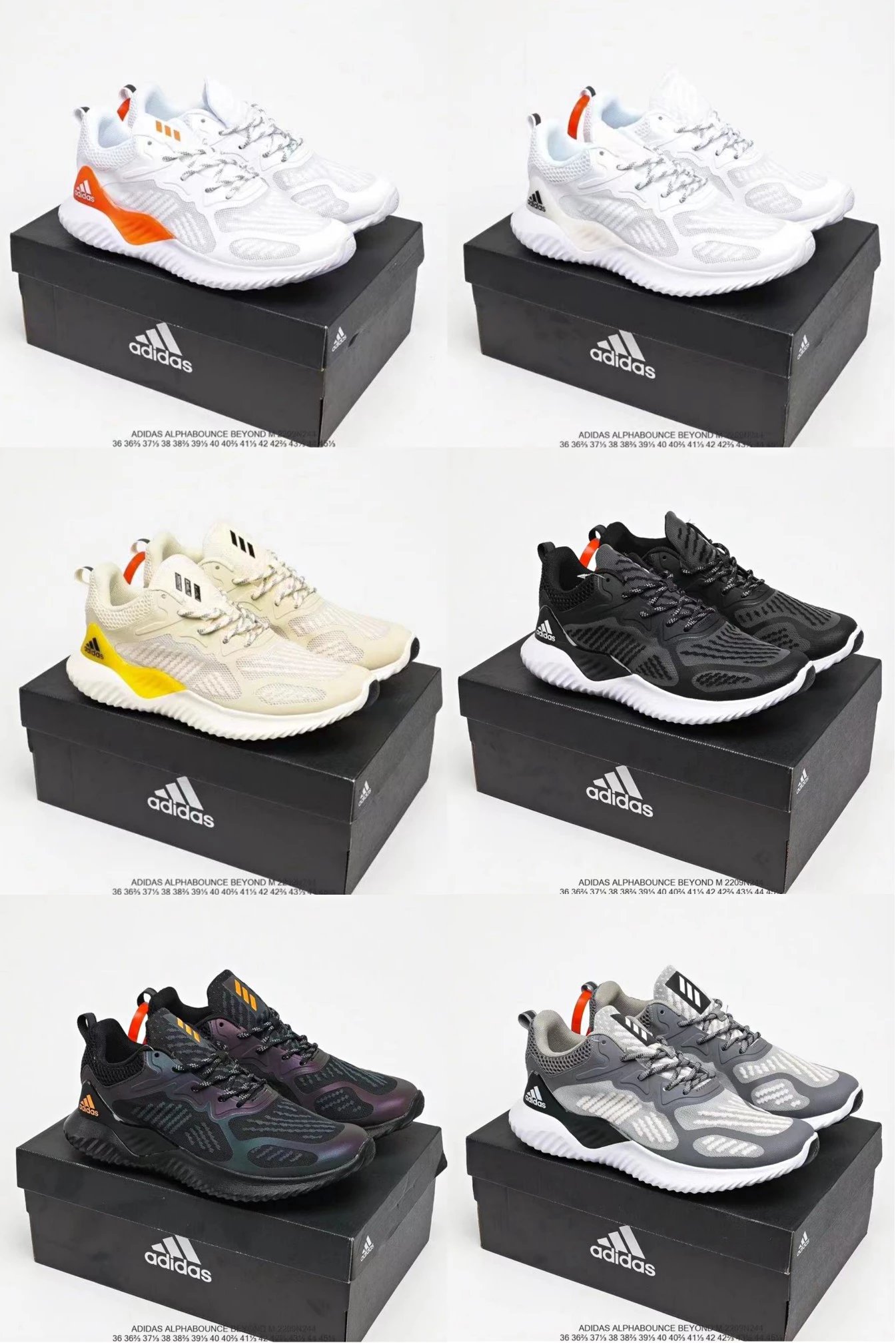 Adidas Alphabounce Beyond Breathable Running Shoes