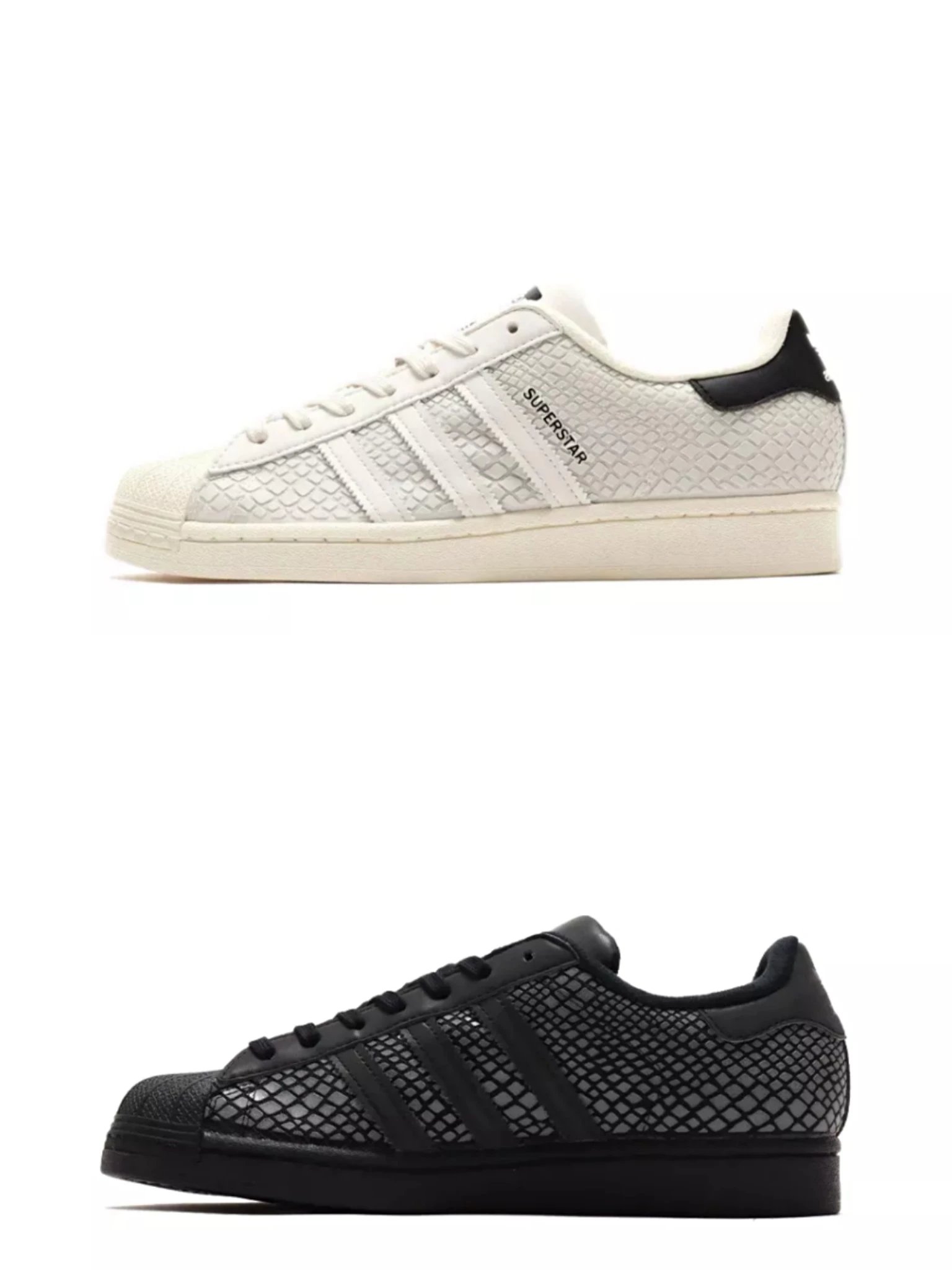 Adidas Originals Superstar Snake Skin Sneakers