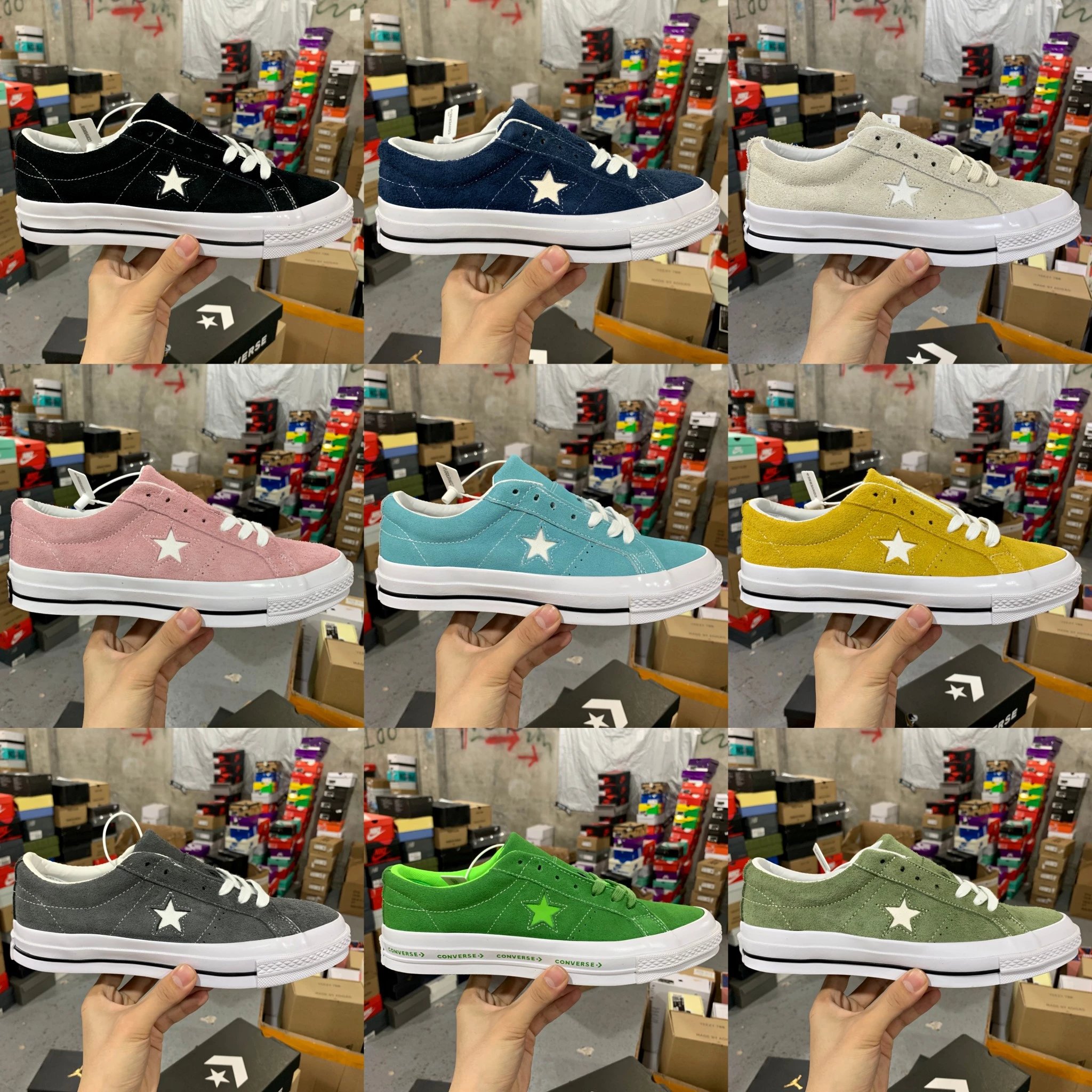 Converse One Star Multi-color Casual Sneakers