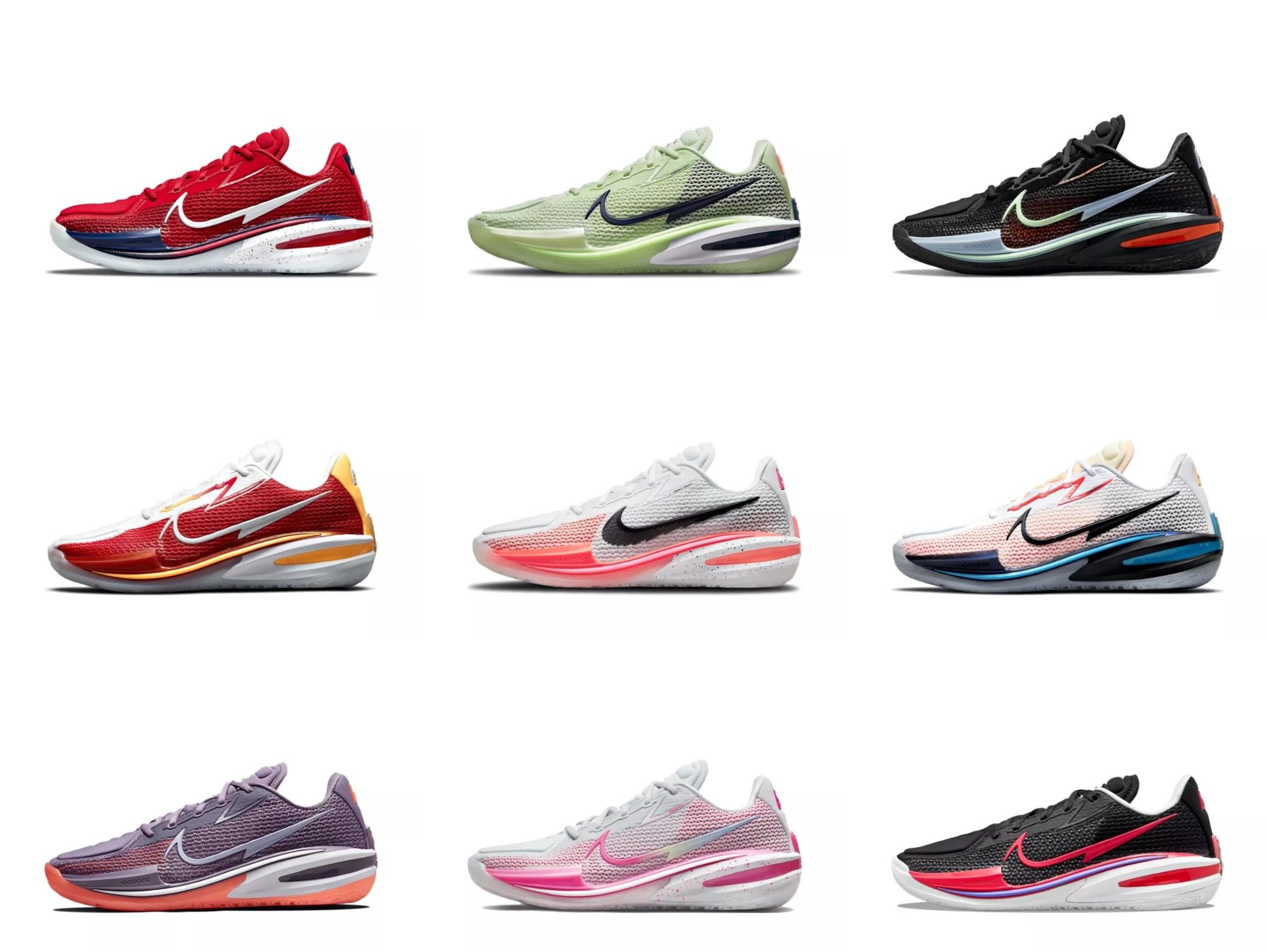 Nike Air Zoom GT Cut Basketball Shoes Double Air Cushion