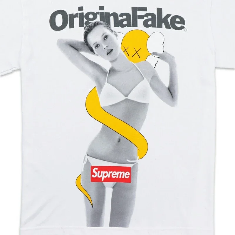 Supreme X OriginalFake 08SS Kaws Kate Moss Tee 日本代官山店