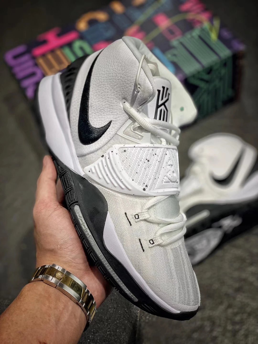 Kyrie 6 Black White Oreo