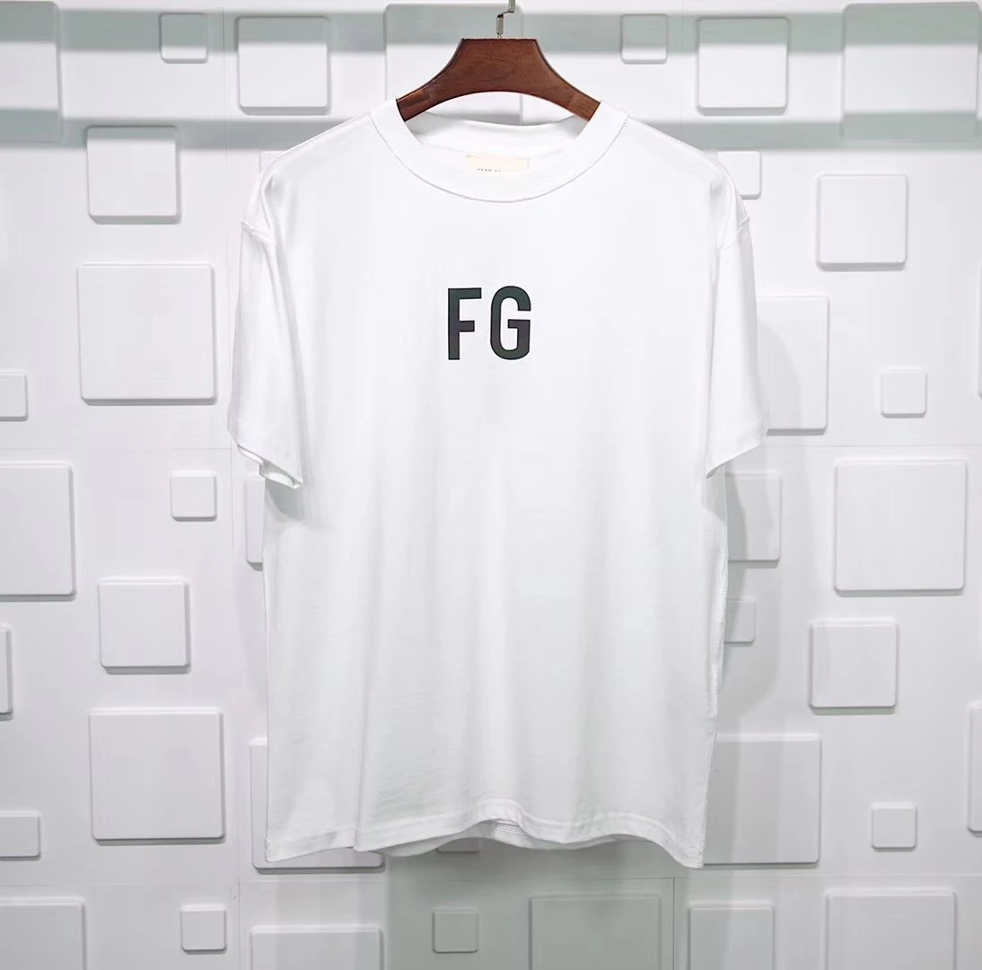 FOG Season 6 Holographic Print T-Shirt White