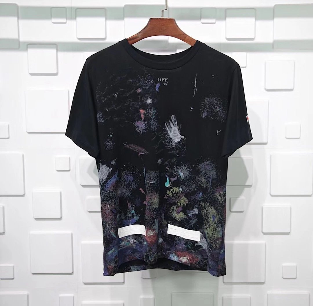OW Starry Night Arrow T-Shirt Black