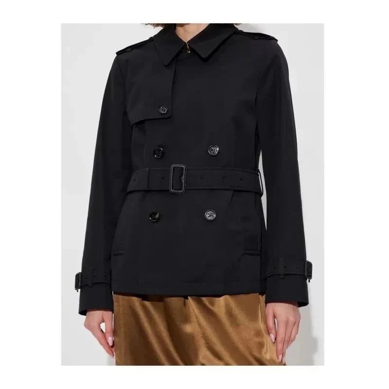 Burberry short trench coat M size bust 108cm length 65cm