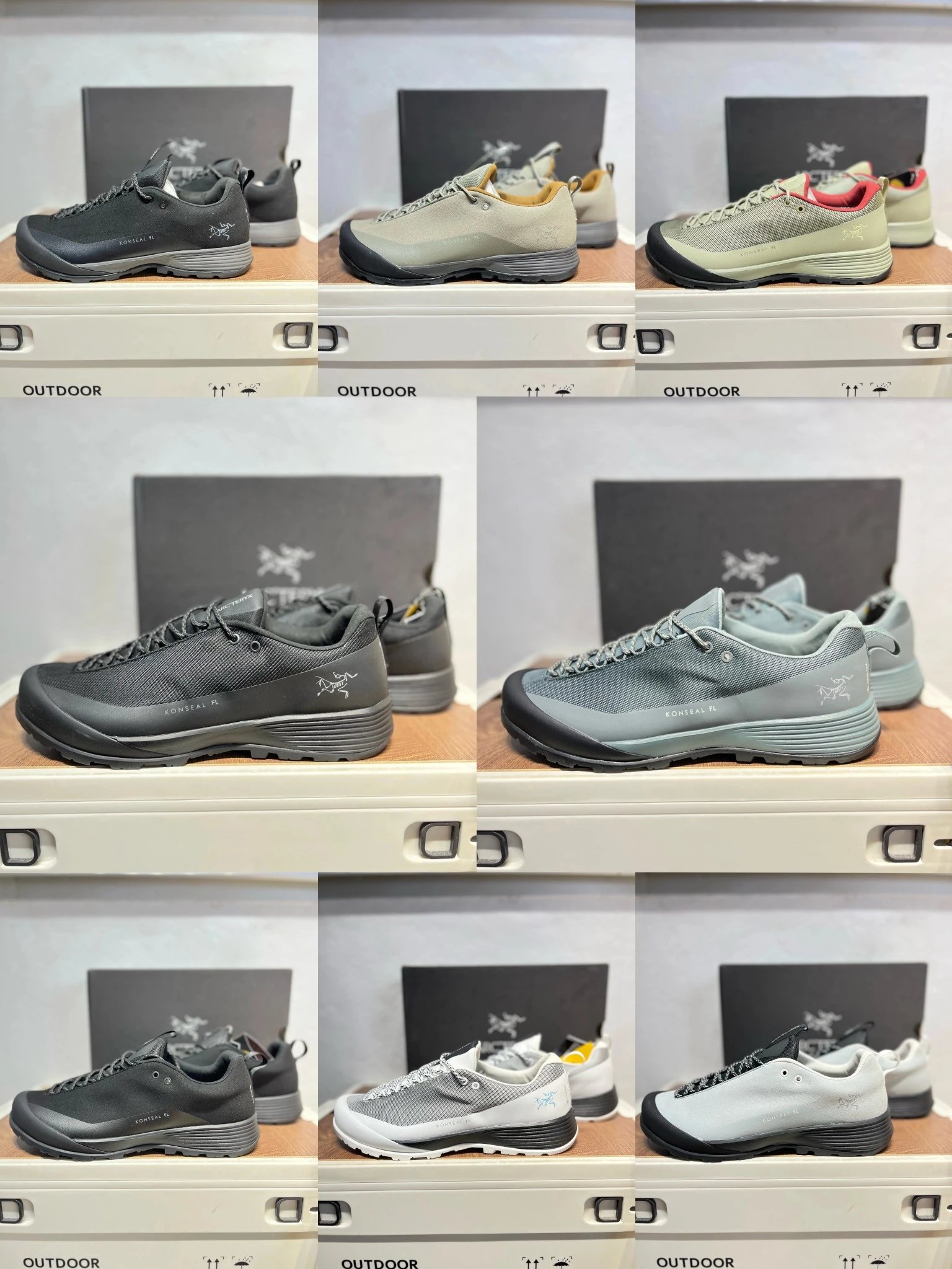 Arc'teryx Konseal FL 2 Lightweight Hiking Shoes