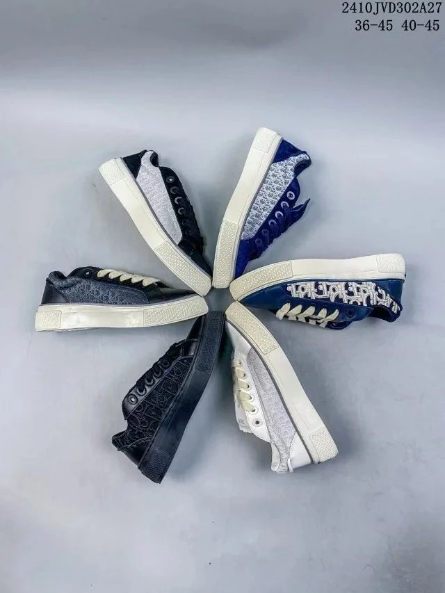 Dior Men's Low Top Platform Casual Sneakers