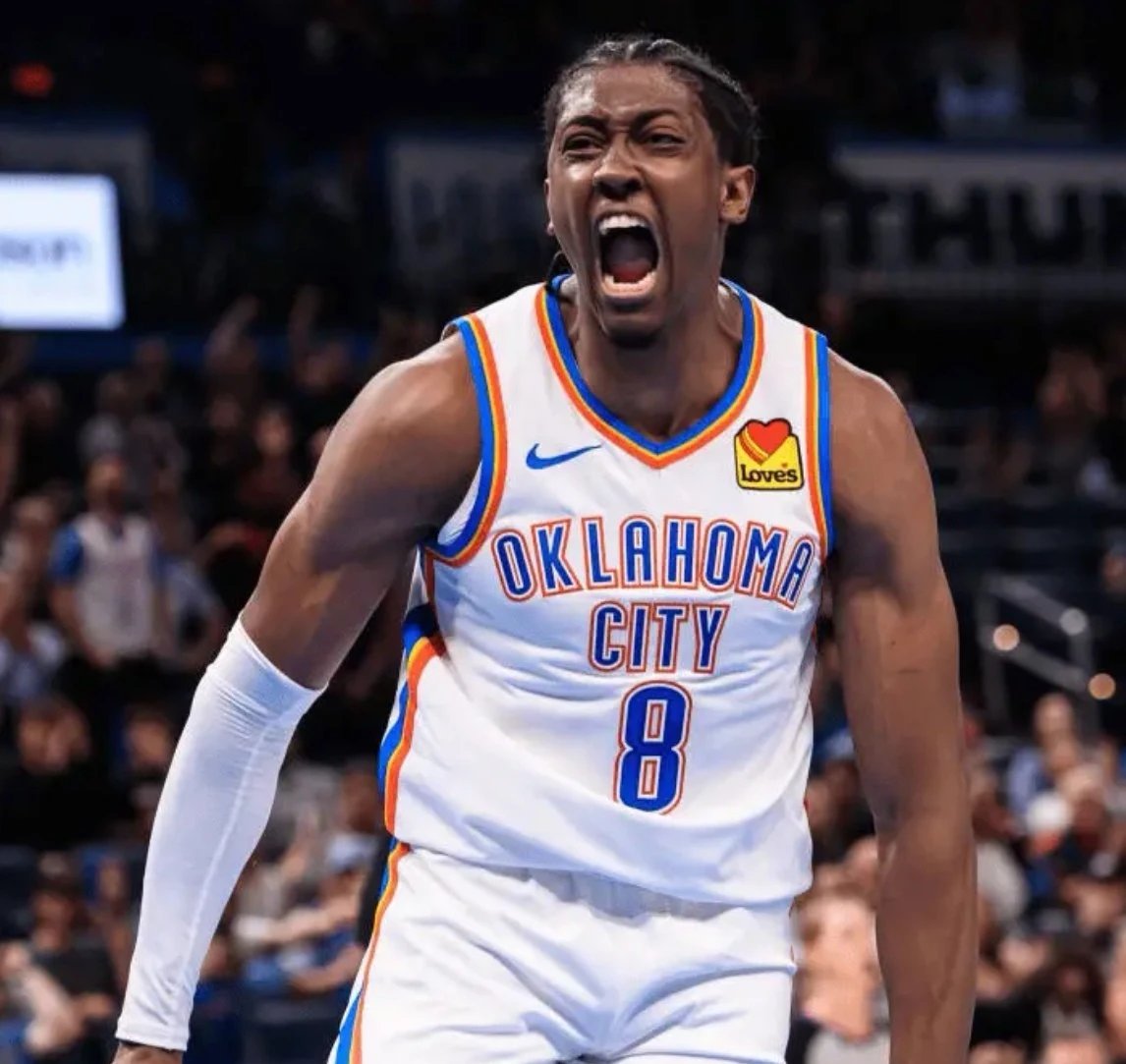 Jalen Williams Oklahoma City Thunder #8 Heat-Pressed Replica Jersey - Official Specs, 1:1 Replica, 250g Weight Fabric