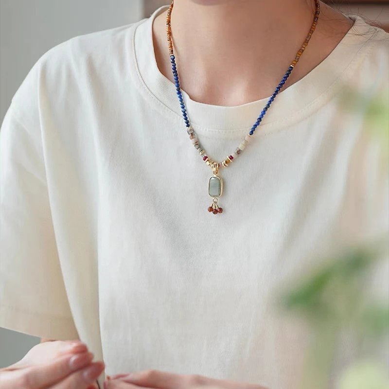 Dunhuang New Chinese Style National Style Necklace