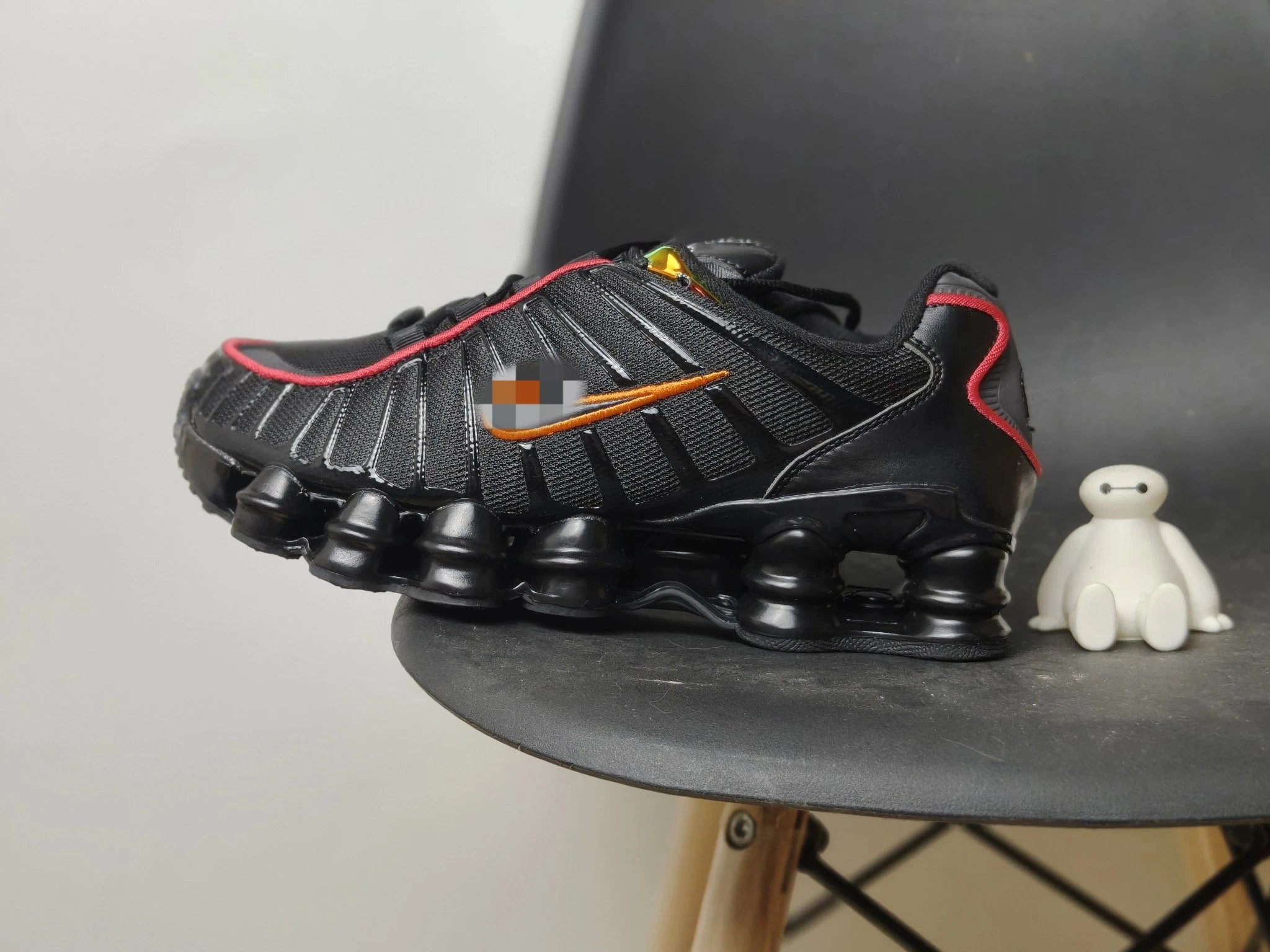 Black/Orange