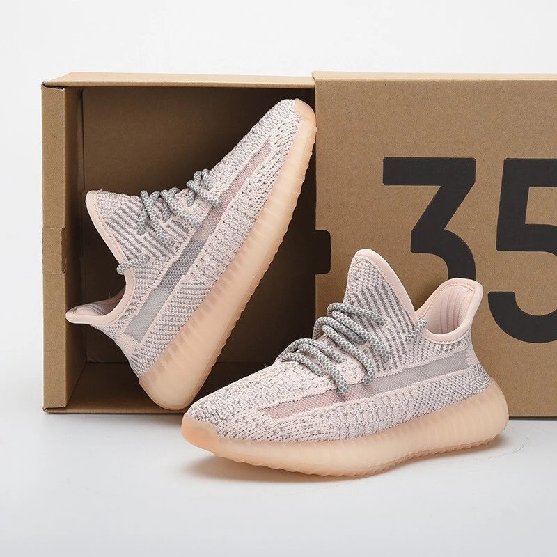 Yeezy350耐磨休闲百搭舒适柔软椰子童鞋sy
 - 133843