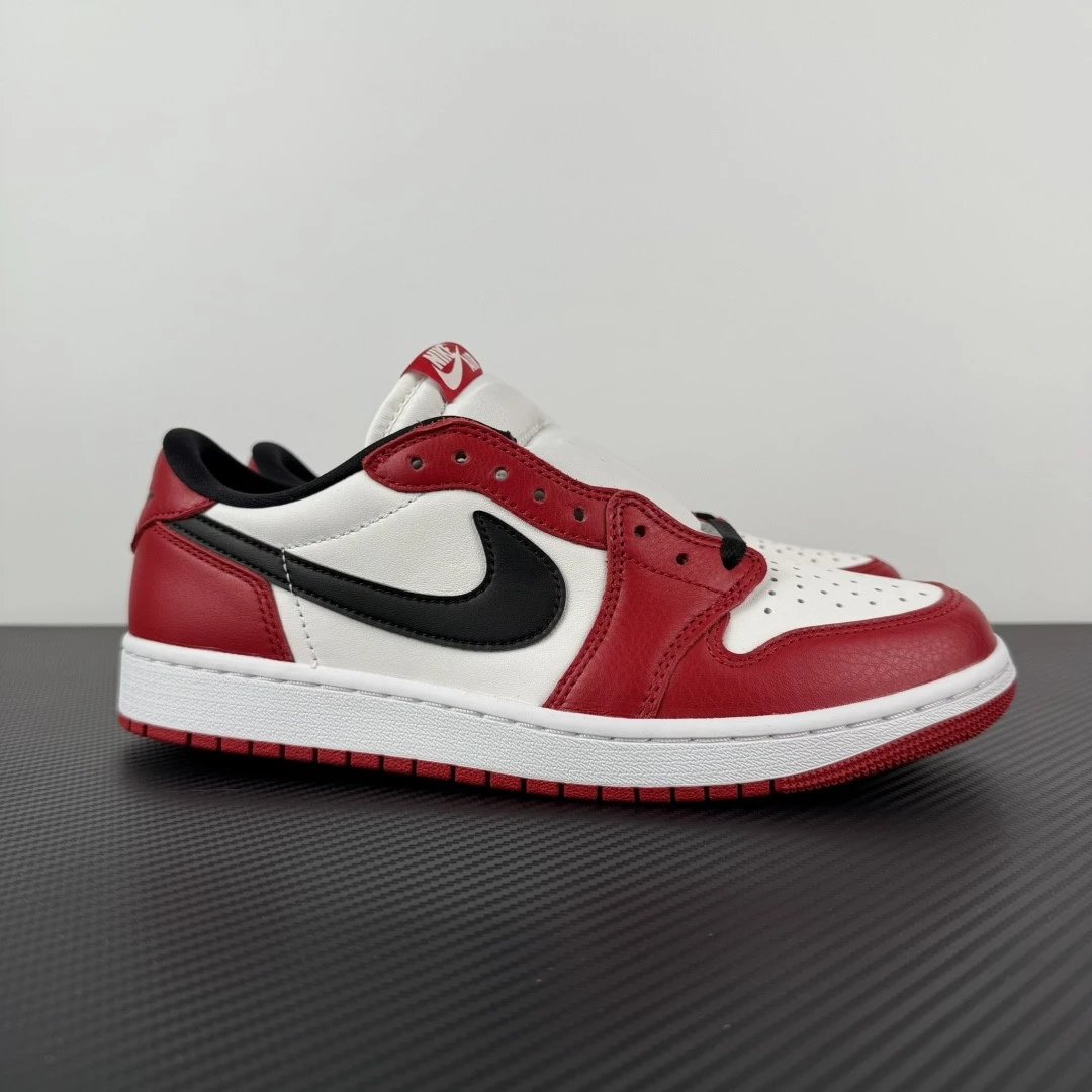 Aj1 Low Red White Black