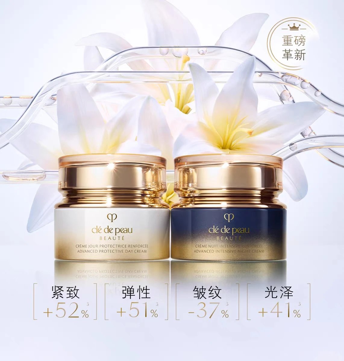 [Tianjin Warehouse] CPB Skin Key Diamond Luxurious Day Cream 5ml/Night Cream 5ml Anti-wrinkle Firming Moisturizing Repair Expires after February 28