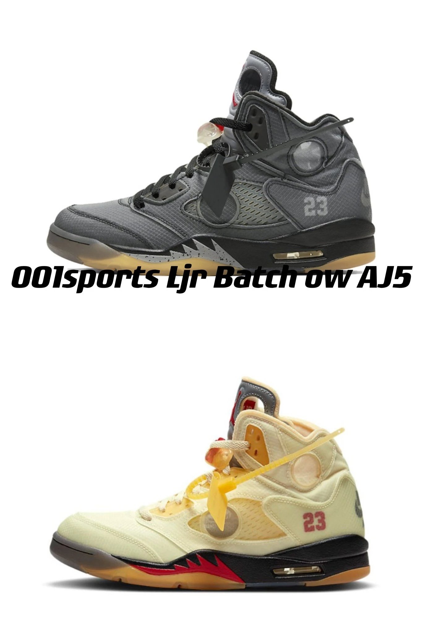 Ljr version! aj5 black and white cicada! Both colors are shipped in full size