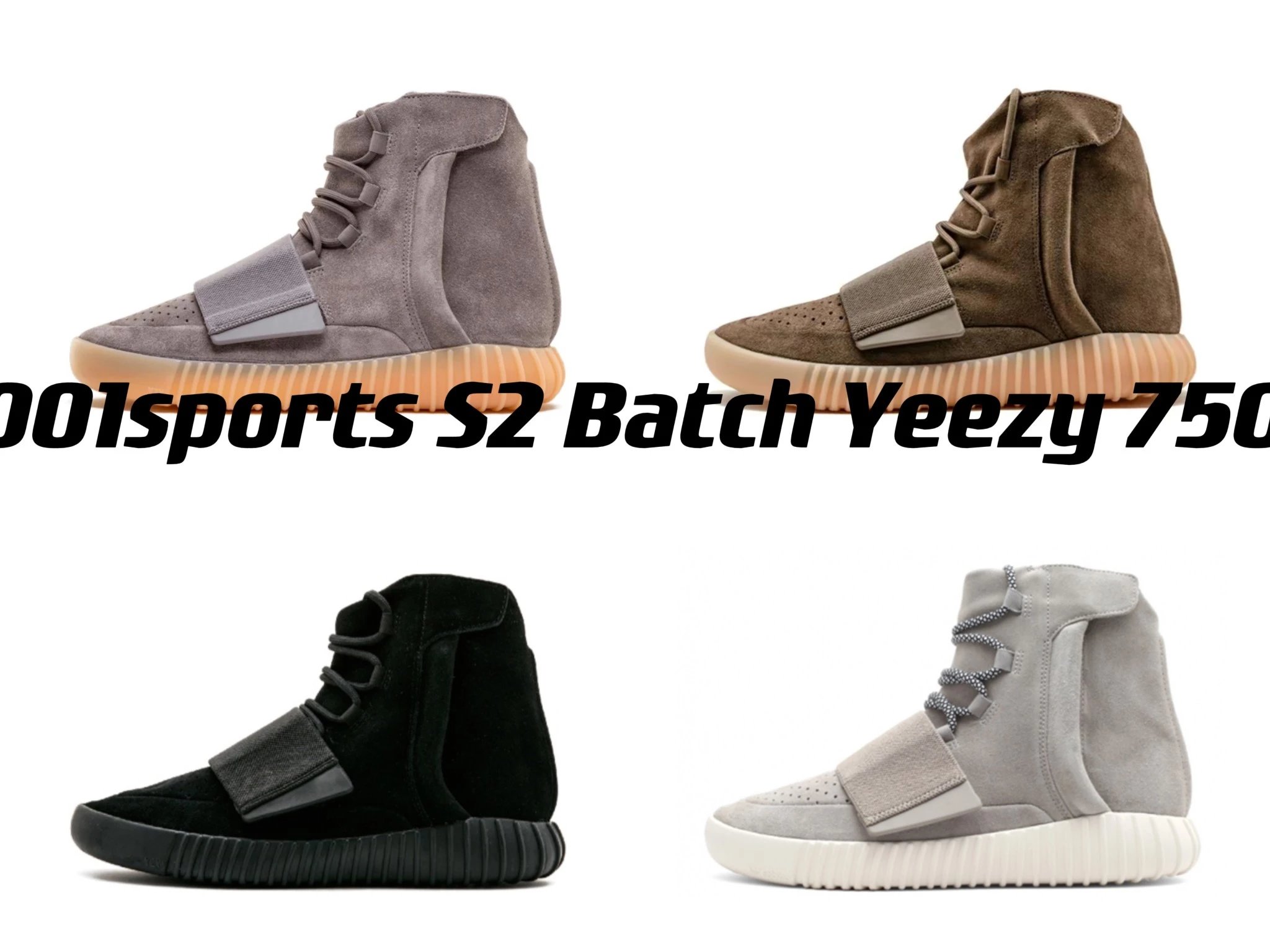 [S2 Version] Yeezy 750 Boost Coconut 750 Series Collection!!