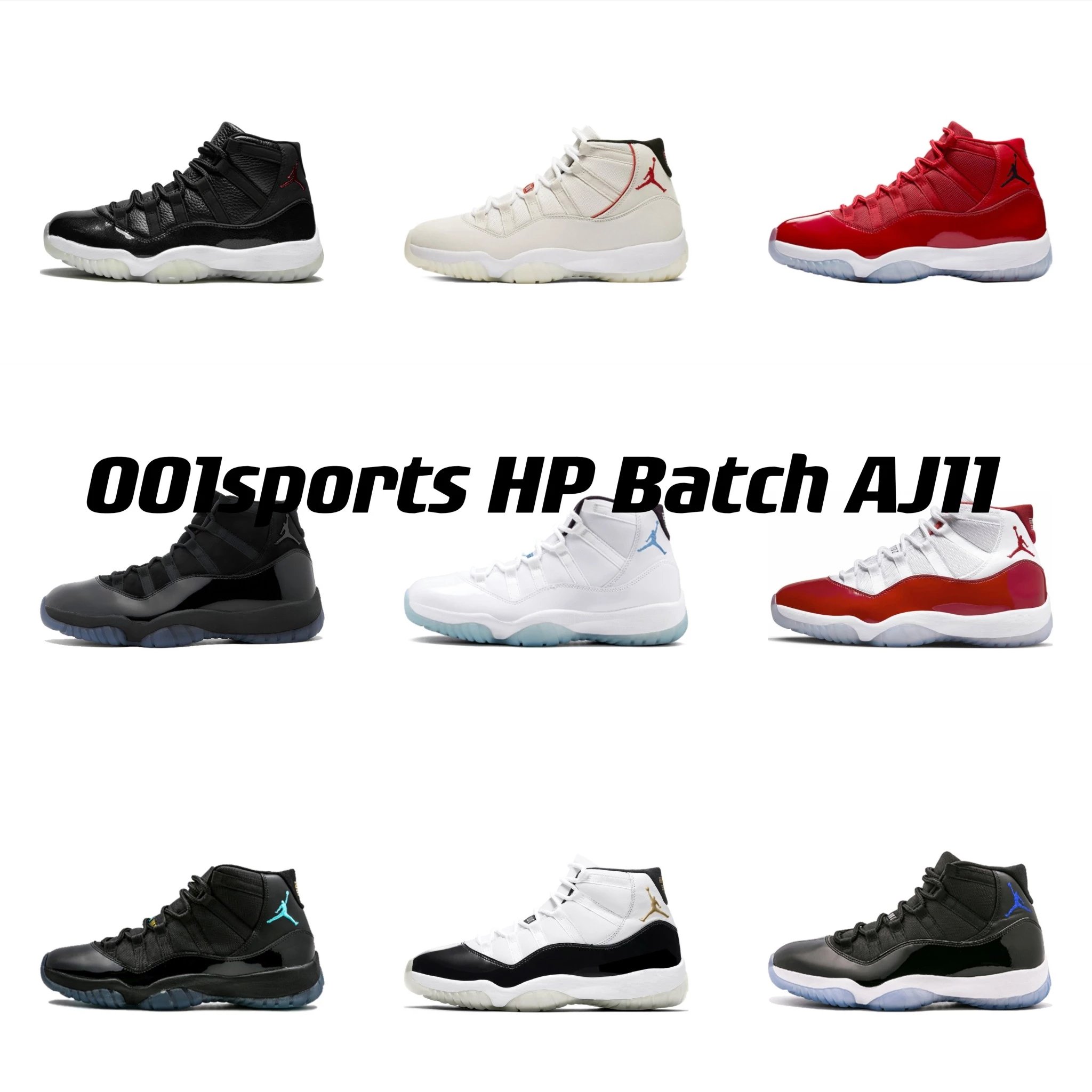 [HP version] Air Jordan AJ11 Low (AJ11) series collection!