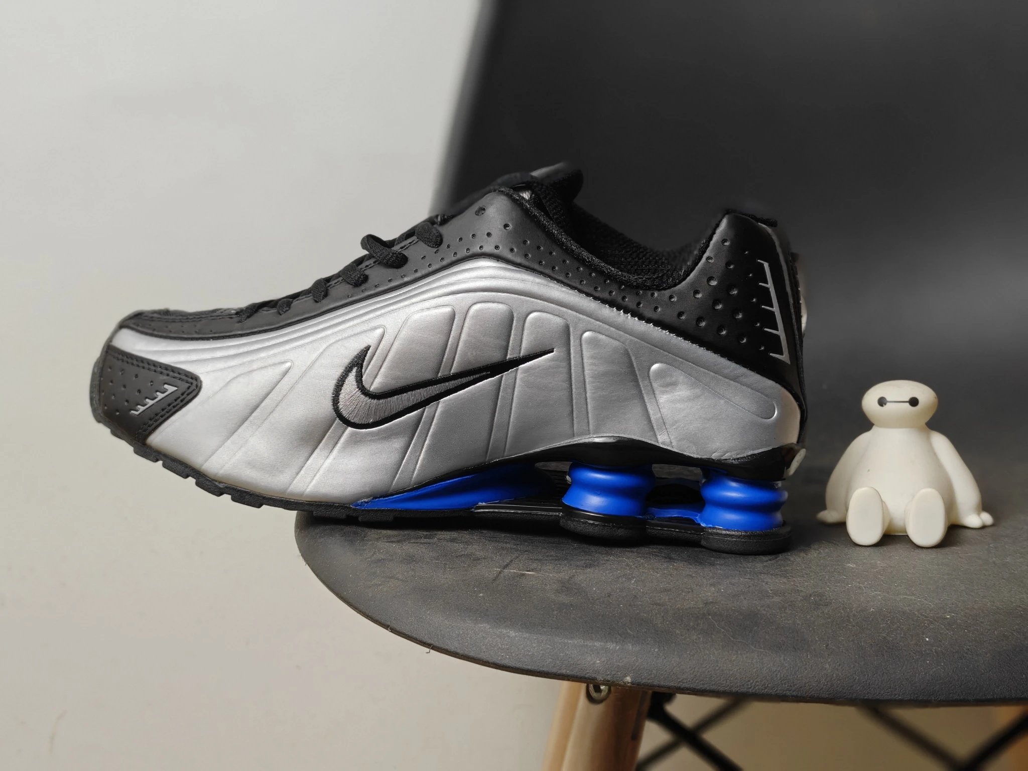 Black Silver Royal Blue