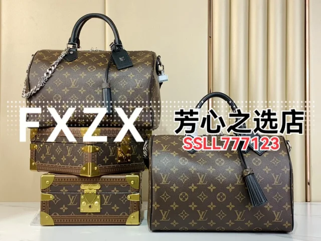 刘亦菲同款！LV Speedy Soft 30 Crafty 枕头包，单肩斜挎女包  第74张