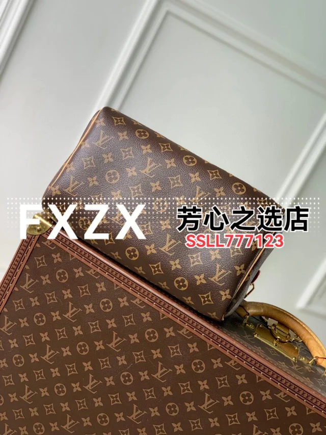 刘亦菲同款！LV Speedy Soft 30 Crafty 枕头包，单肩斜挎女包  第20张