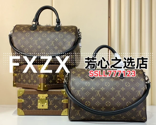 刘亦菲同款！LV Speedy Soft 30 Crafty 枕头包，单肩斜挎女包  第72张