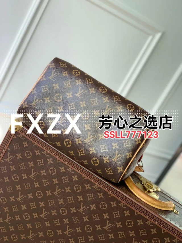 刘亦菲同款！LV Speedy Soft 30 Crafty 枕头包，单肩斜挎女包  第41张