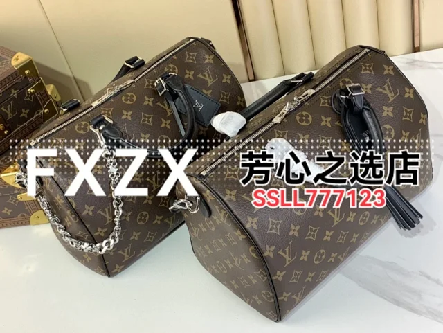 刘亦菲同款！LV Speedy Soft 30 Crafty 枕头包，单肩斜挎女包  第76张