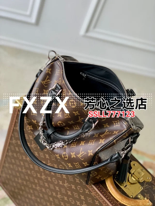 刘亦菲同款！LV Speedy Soft 30 Crafty 枕头包，单肩斜挎女包  第71张