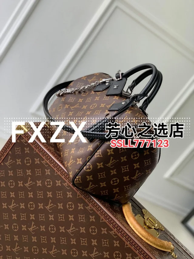 刘亦菲同款！LV Speedy Soft 30 Crafty 枕头包，单肩斜挎女包  第64张