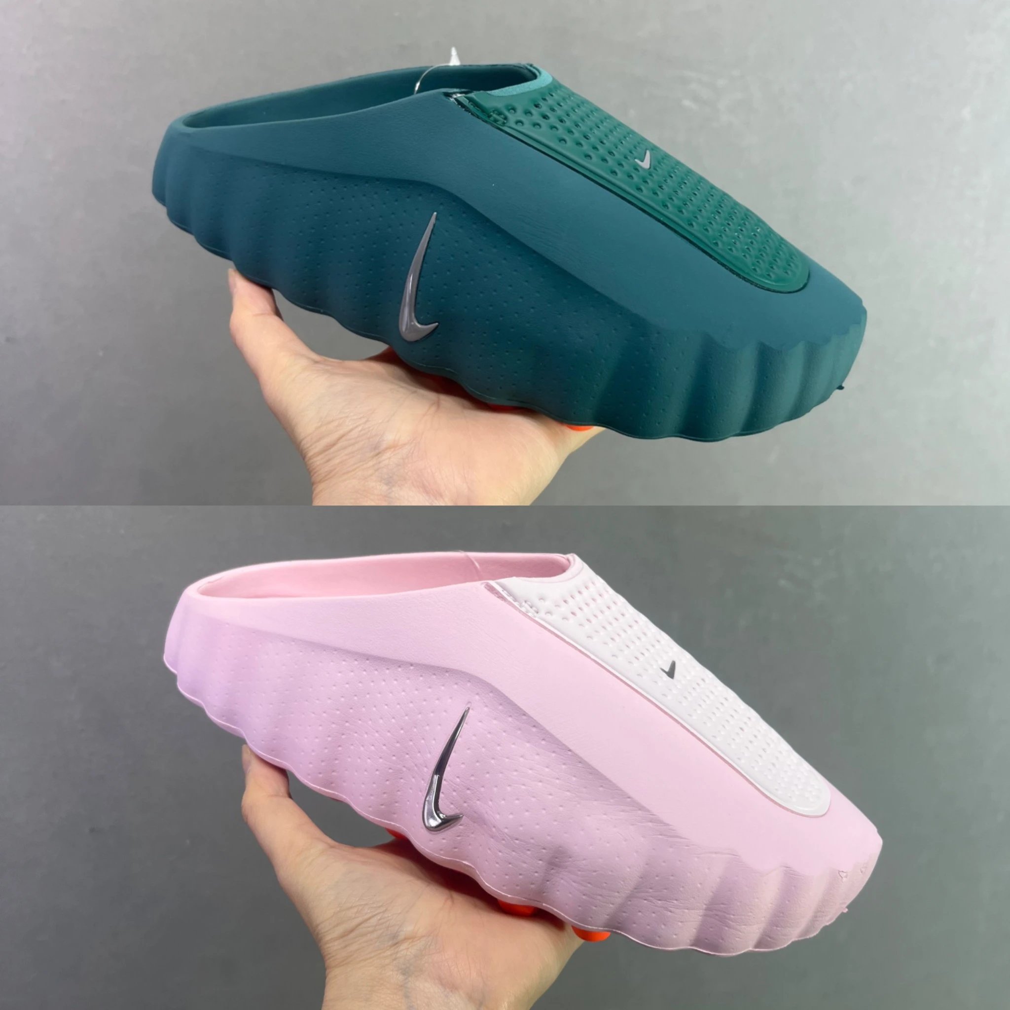 现货特价耐克Nike Mind 001 PREGAME MULE 舒适贴合包头拖鞋 珍珠粉 货号:HQ4309-610