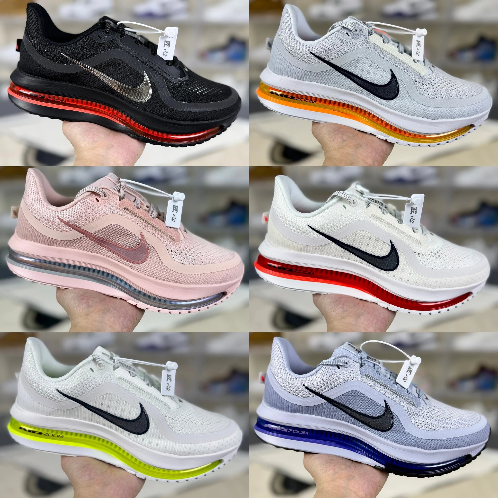 Nike▪️匠心纯原 全掌纤维丝气垫Pegasus Premium 舒适百搭减震防滑透气 低帮跑步鞋 飞马王货号:HQ2592-101，HQ2592-100，HQ2592-004，HQ2592-003