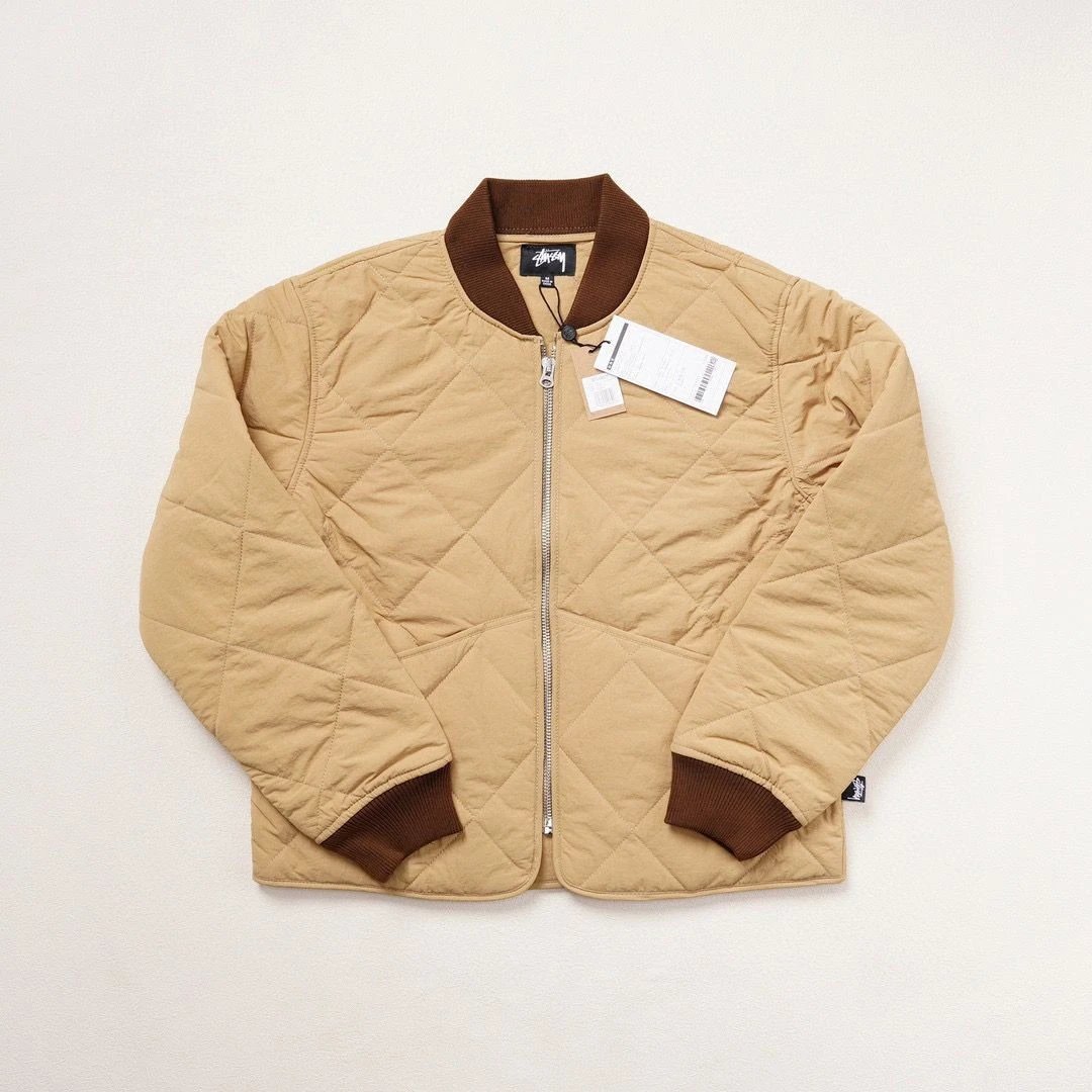 Human Made 8-Ball Quilted Jacket Beige Outerwear - 8