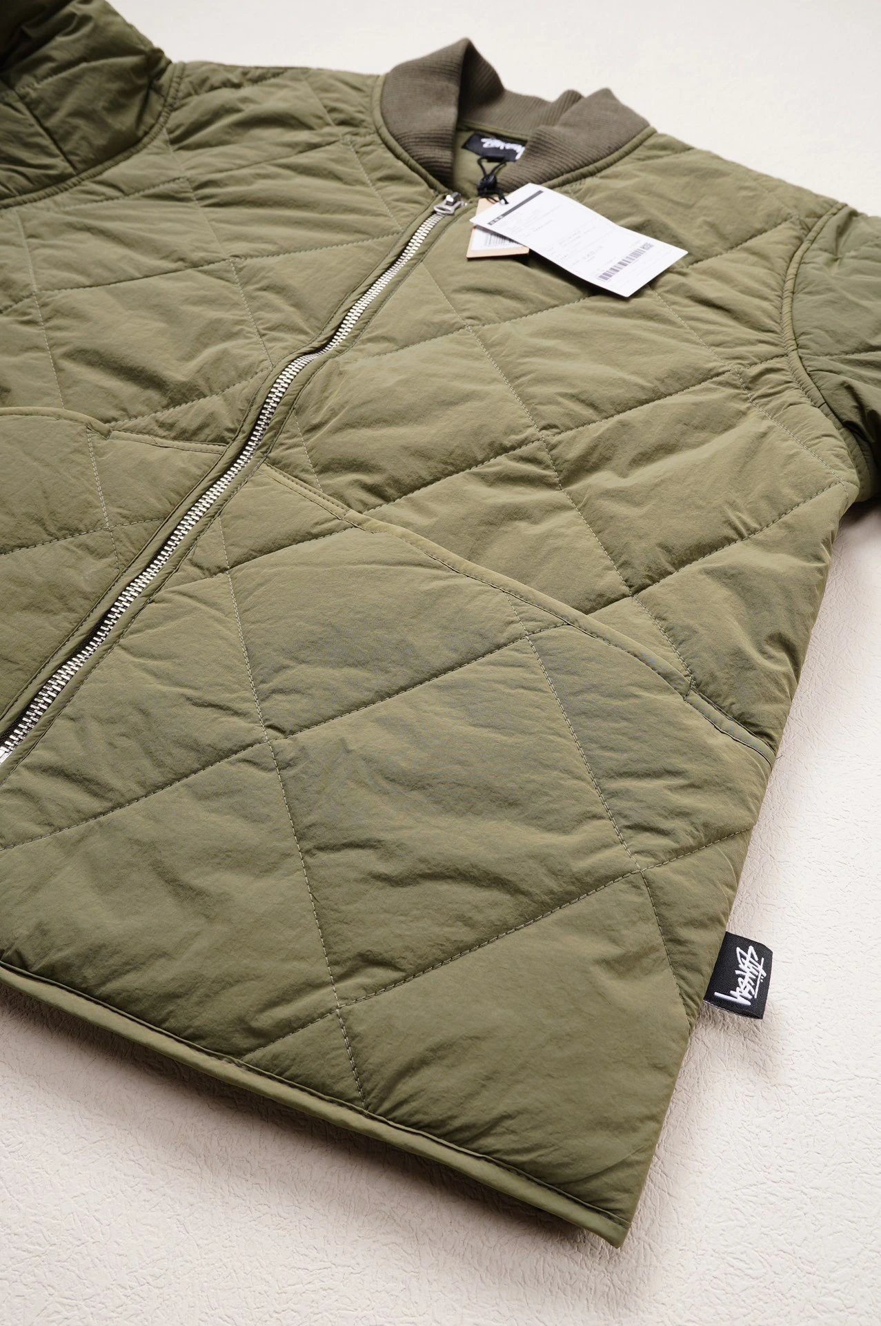 Human Made 8-Ball Quilted Jacket Beige Outerwear - 11