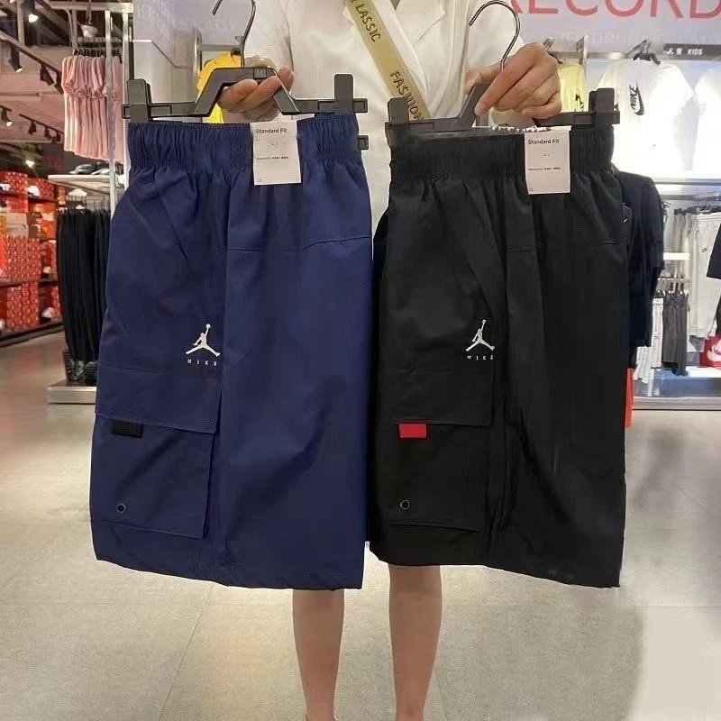 Special Offer YZ Premium Quality NK Men's Summer Sports Casual Breathable Functional AJ Cargo Woven Shorts DA7240
