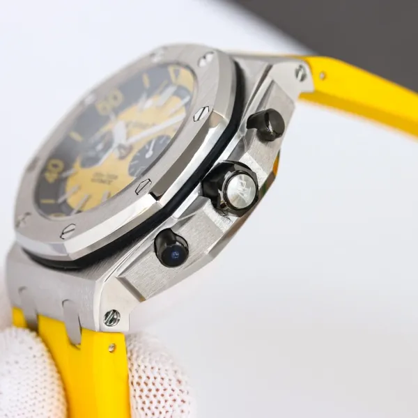 Audemars Piguet Royal Oak Extra-Thin Blue Dial Mechanical Watch - 30