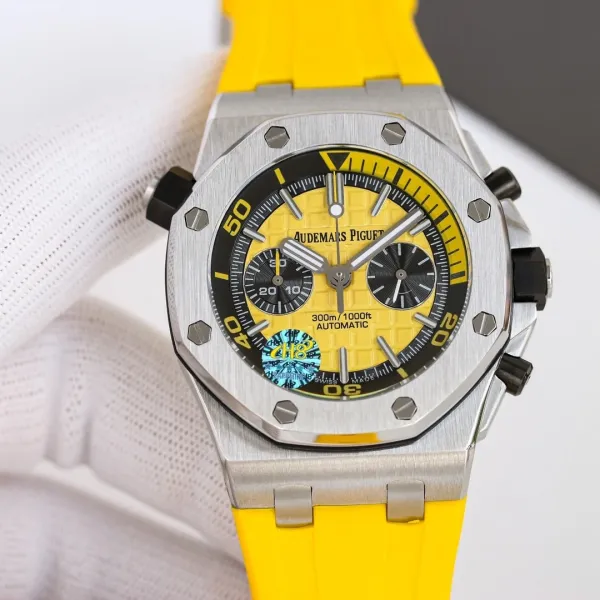 Audemars Piguet Royal Oak Extra-Thin Blue Dial Mechanical Watch - 29