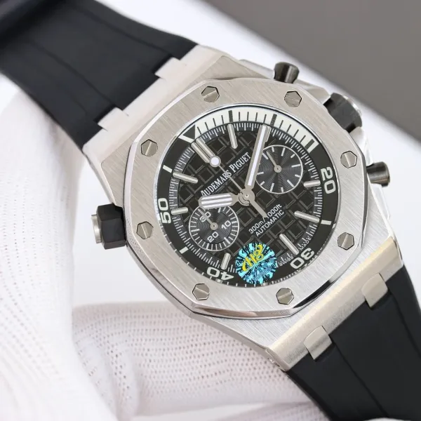 Audemars Piguet Royal Oak Extra-Thin Blue Dial Mechanical Watch - 38