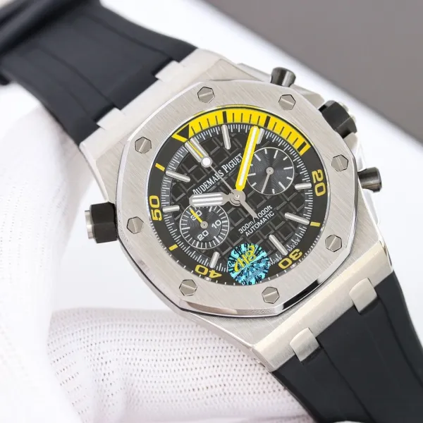 Audemars Piguet Royal Oak Extra-Thin Blue Dial Mechanical Watch - 37