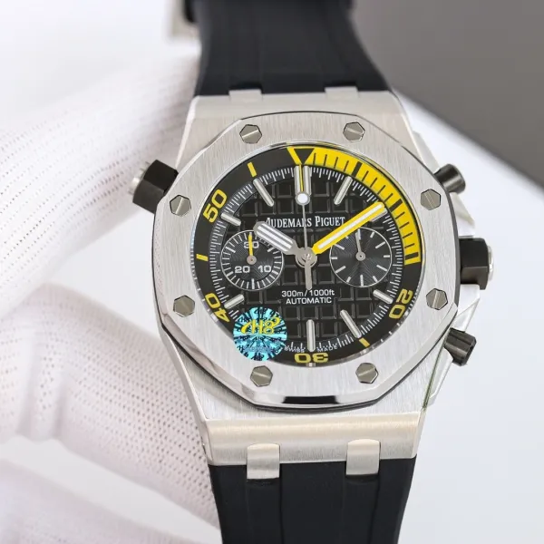 Audemars Piguet Royal Oak Extra-Thin Blue Dial Mechanical Watch - 39