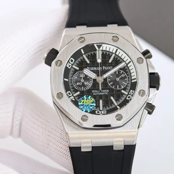 Audemars Piguet Royal Oak Extra-Thin Blue Dial Mechanical Watch - 40