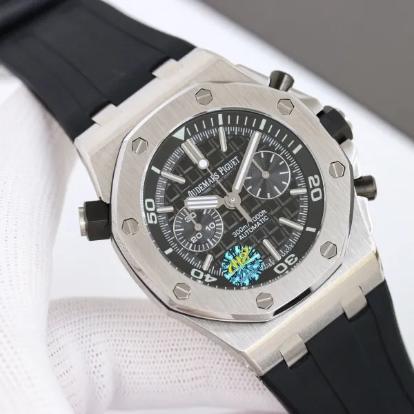 Audemars Piguet Royal Oak Extra-Thin Blue Dial Mechanical Watch - 36