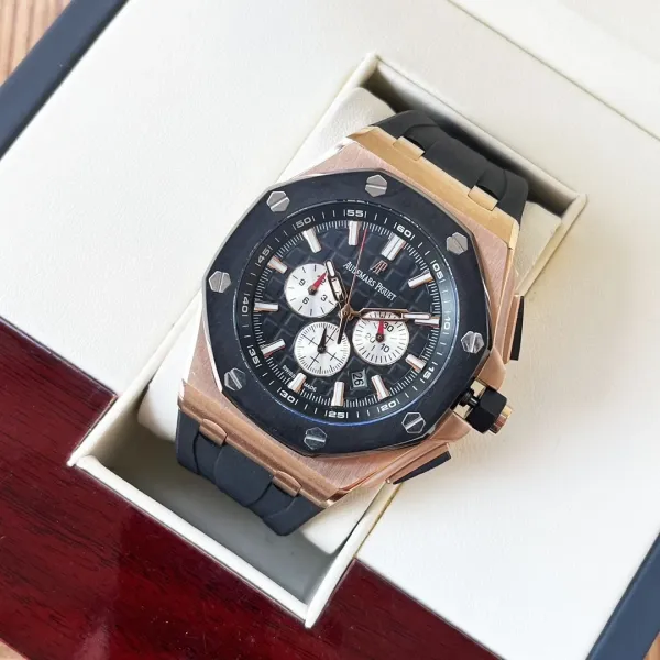 Audemars Piguet Royal Oak Extra-Thin Blue Dial Mechanical Watch - 79