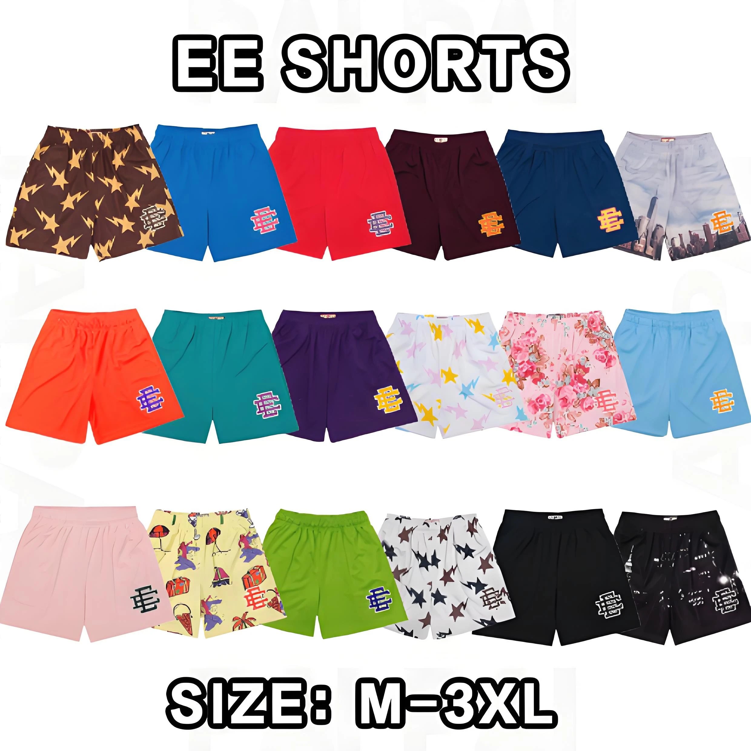 EE Shorts Multiple Colors and Patterns M-3XL