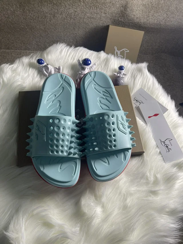 Christian Louboutin Slippers Spiked Slide product detail image 17