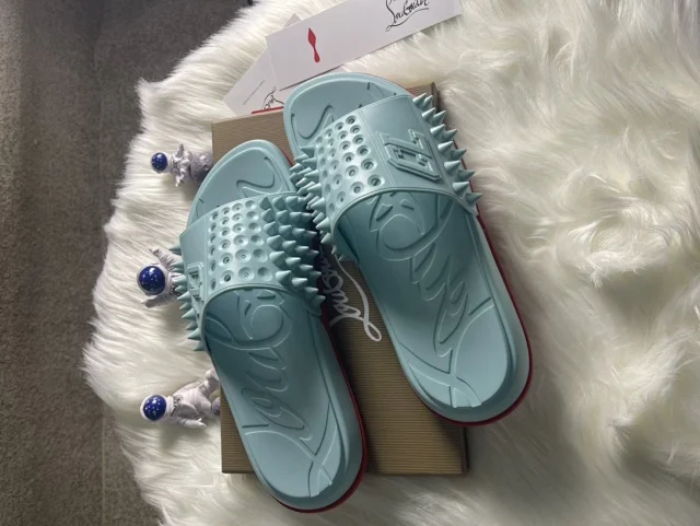 Christian Louboutin Slippers Spiked Slide product detail image 20
